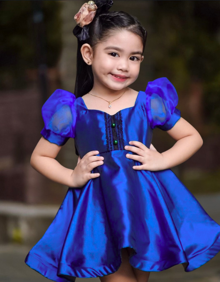 Eury Circle Skirt Kids Dress MysonLight