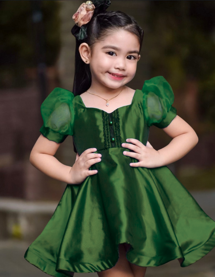Eury Circle Skirt Kids Dress MysonLight