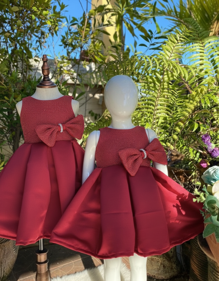 Junice Bow Kids Dress Gown MysonLight