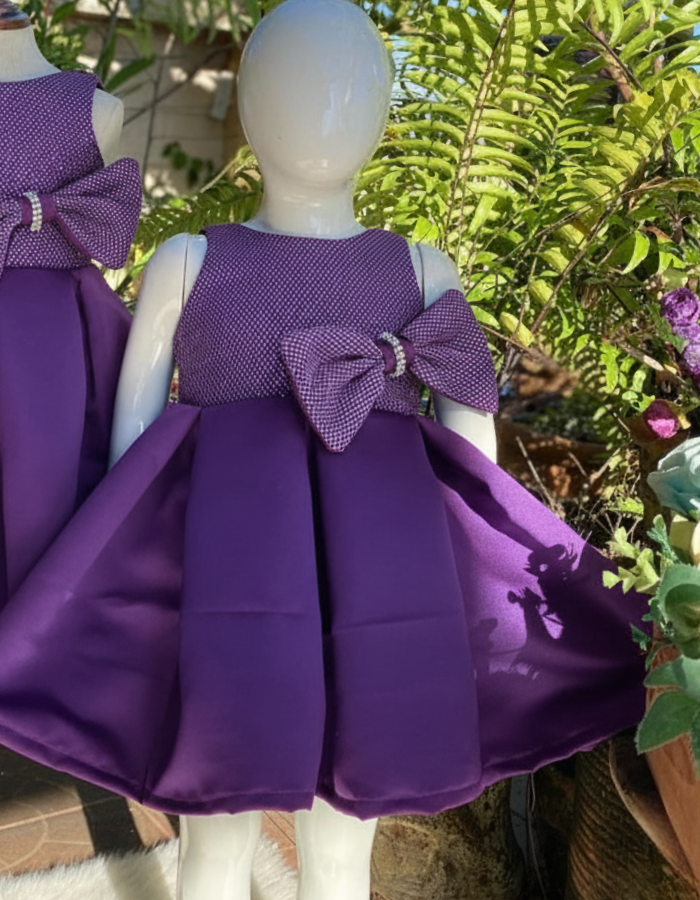 Junice Bow Kids Dress Gown MysonLight