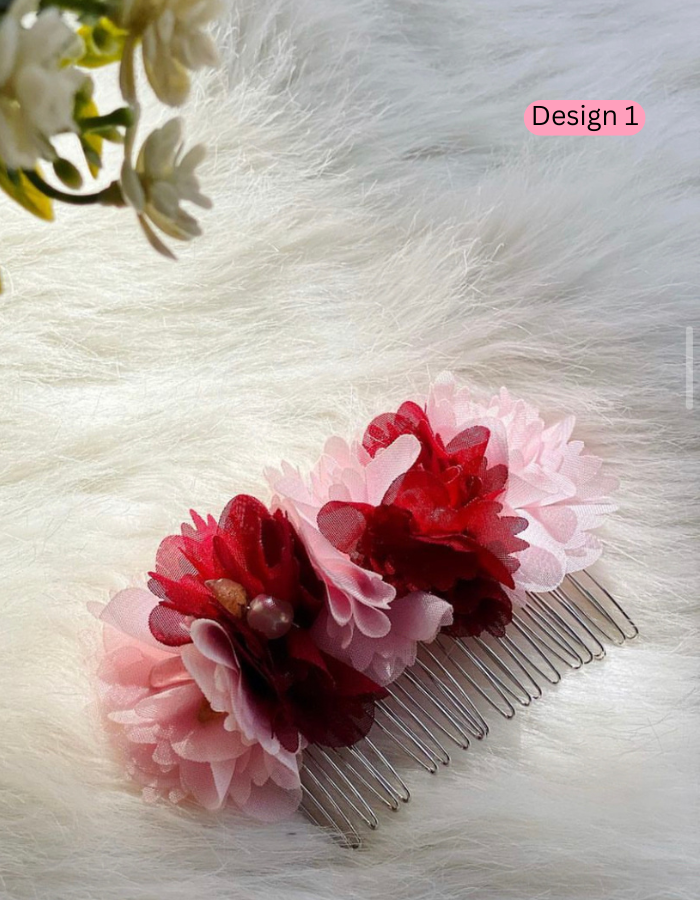 Head Floral Hair Combs for Special Occasions