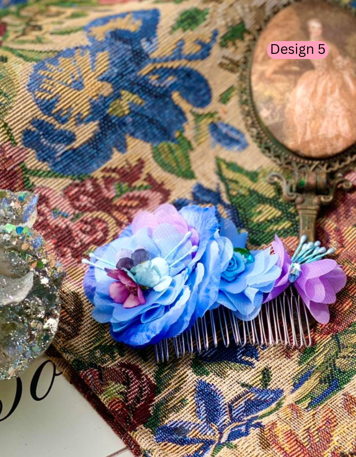 Head Floral Hair Combs for Special Occasions