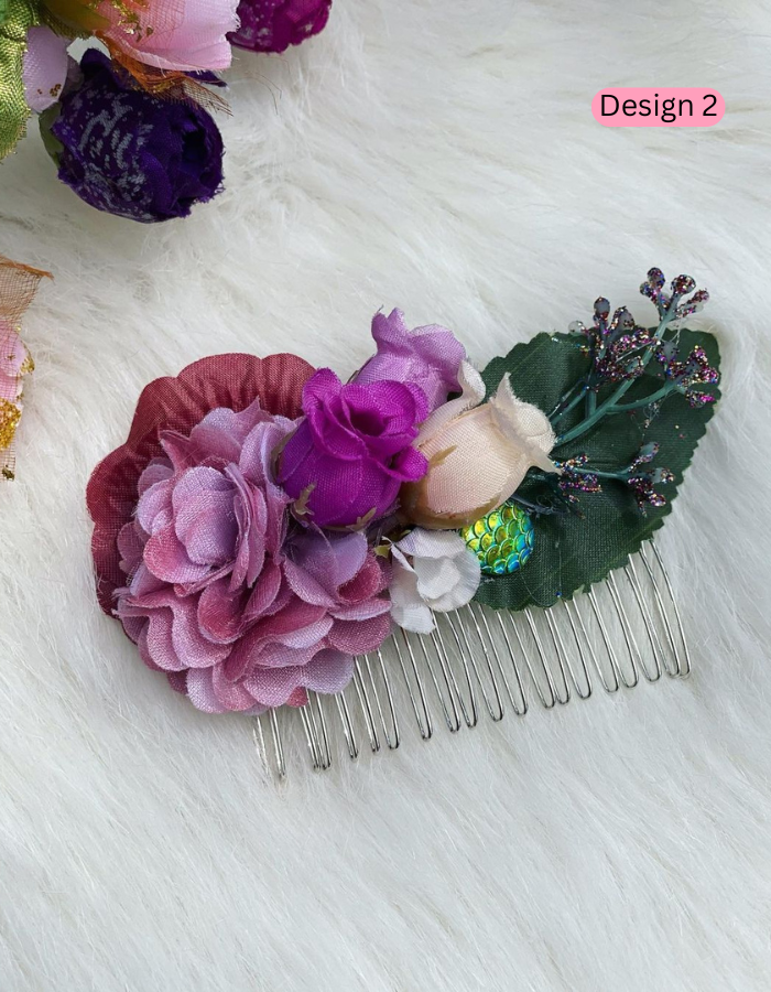 Head Floral Hair Combs for Special Occasions
