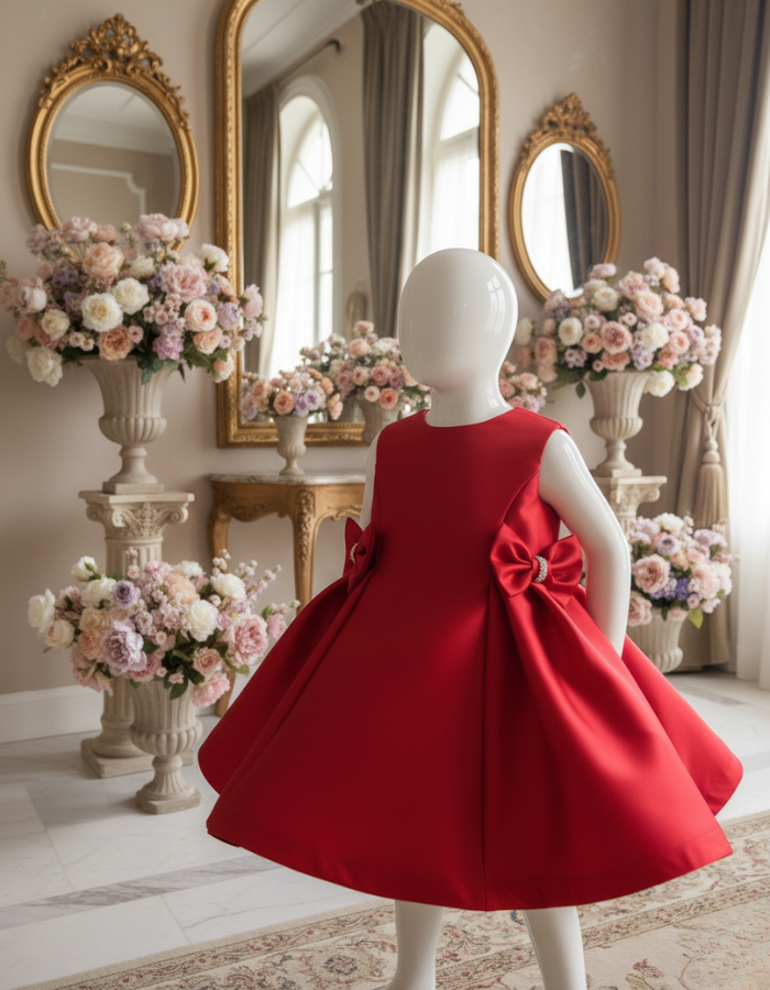 Ulap Bow Kids Classic Dress (Occasion Dress) MysonLight
